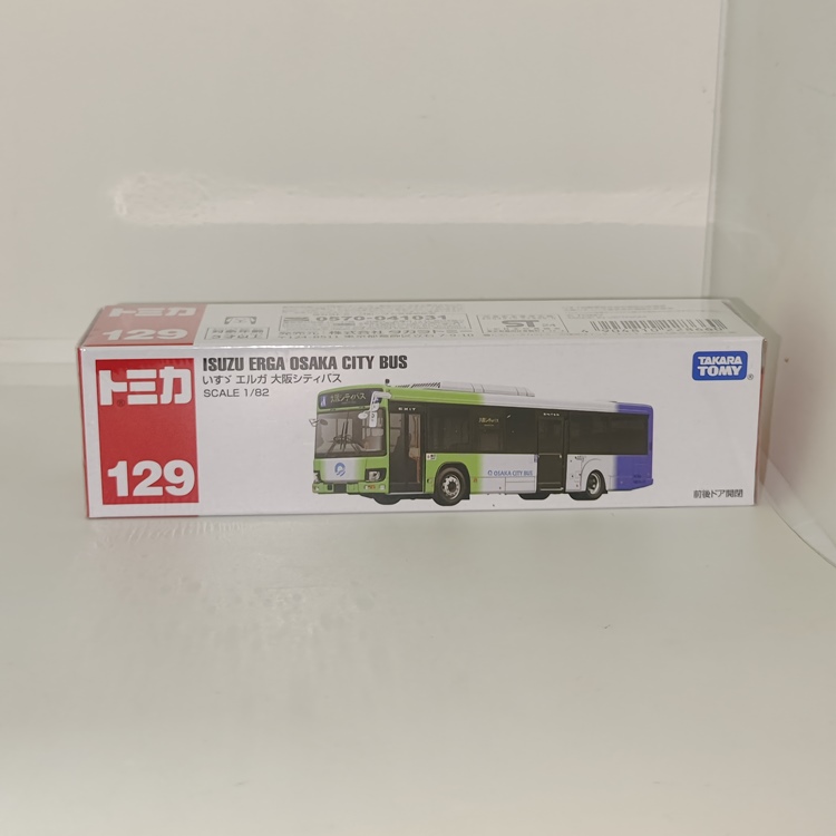 【GD漫玩社】TOMY多美卡129号大阪城市BUS巴士公交车合金模型车