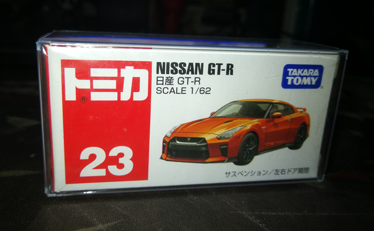 【GD漫玩社】TOMY多美卡 23号 尼桑日产GTR R35 合金模型车
