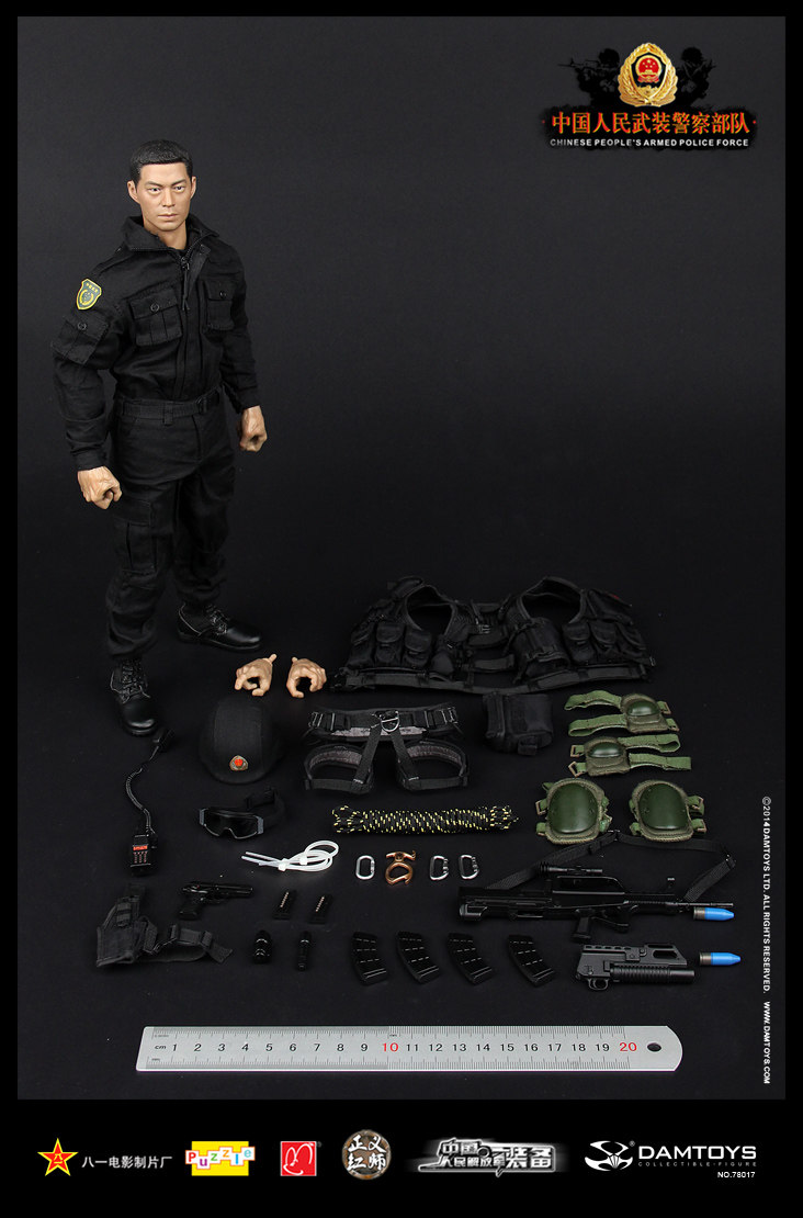 【GD漫玩社】DAMTOYS DAM78017 正义红师 中国人民武装警察部队