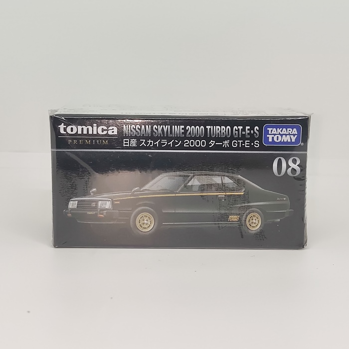 【GD漫玩社】TOMY多美卡 TP08号日产 Skyline2000黑盒合金车模-封面