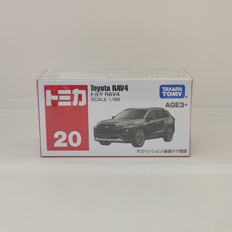 【GD漫玩社】TOMY多美卡20号丰田RAV4越野车SUV亚洲版合金模型车
