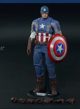 【GD漫玩社】HOTTOYS HT MMS240 美国队长2 美队 黄金时代限定