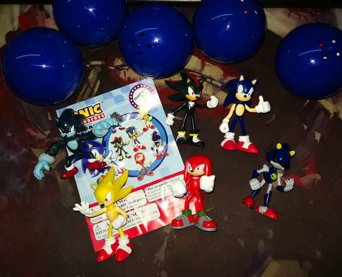 刺猬索倪克音速小子扭蛋人偶