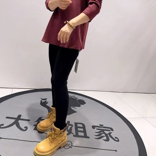 女裤 实用耐磨加大码 打底裤 530克过冬加厚百搭舒适超大弹力babi裤