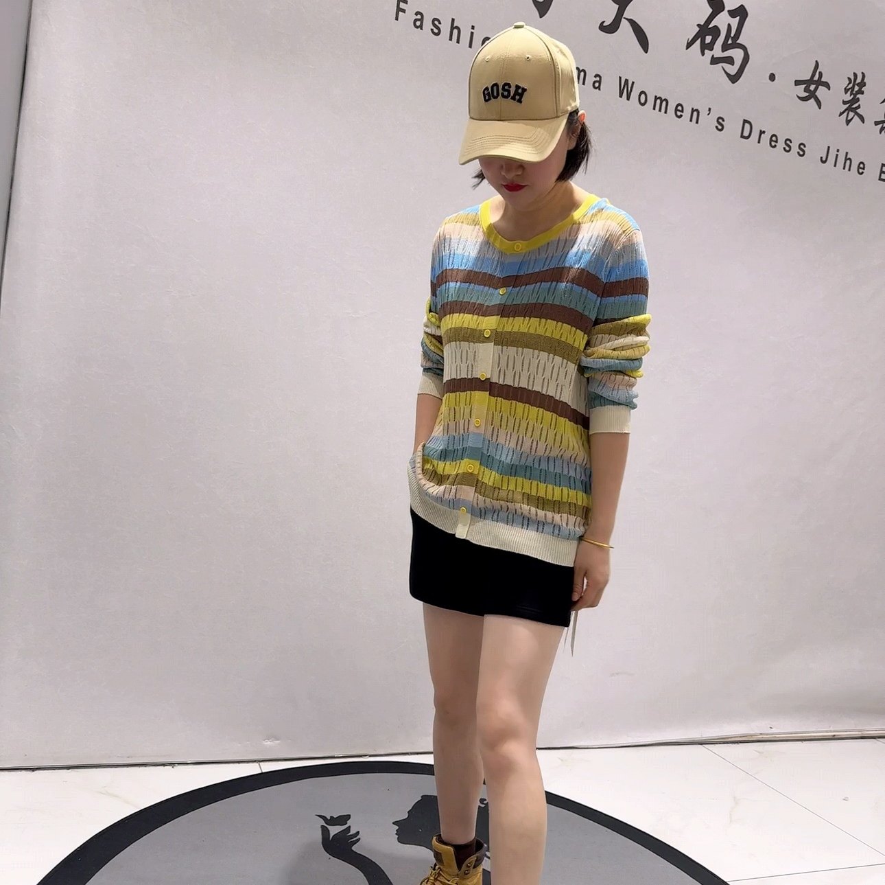 6561女权贵族春款新品时尚撞色条纹百搭长袖上衣减龄衫加大码女装,女装/女士精品,大码内搭,淘宝优惠券,粉丝福利购,淘宝优惠卷