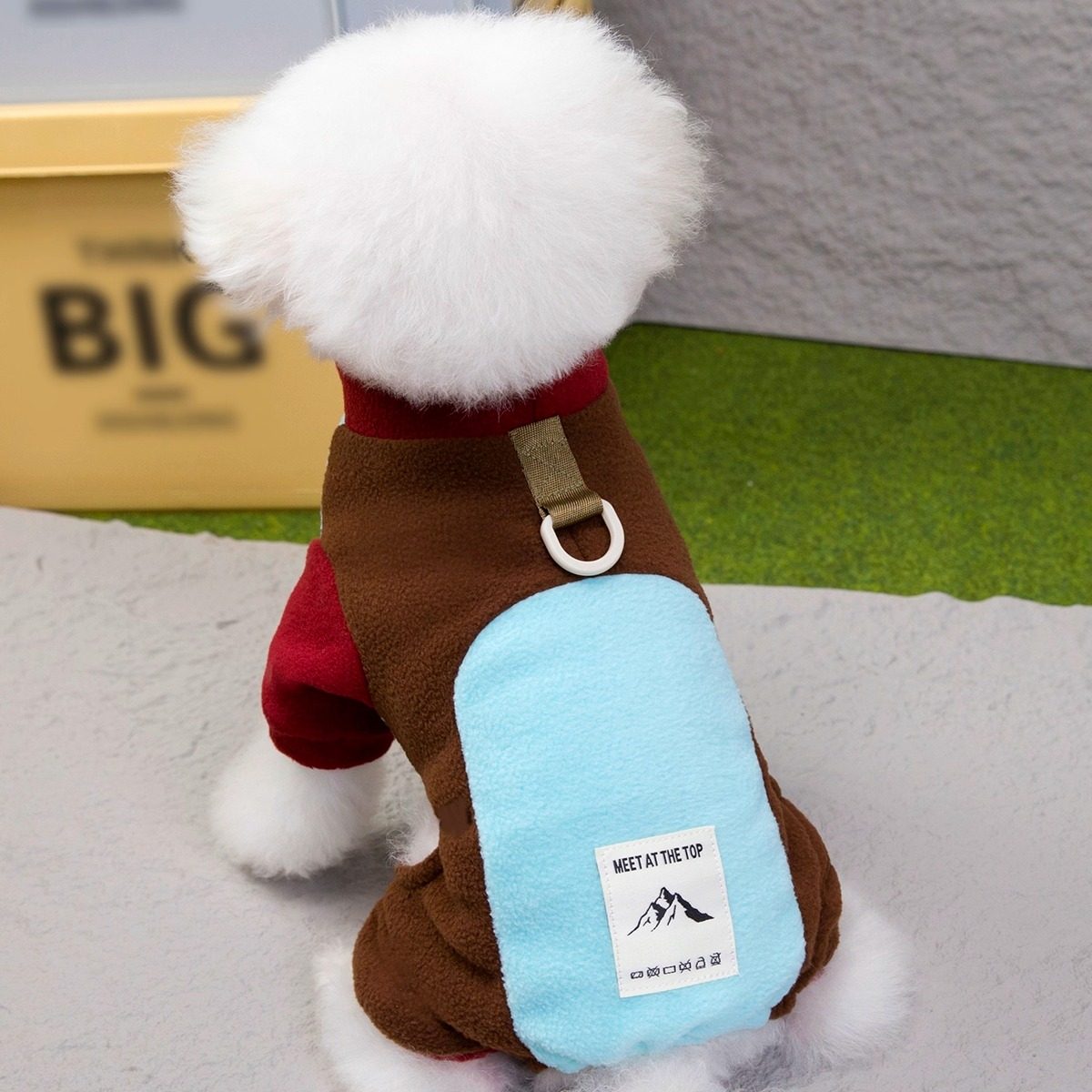 狗狗衣服秋冬款加绒保暖宠物猫咪泰迪服饰四脚比熊带牵引扣外出幼,宠物/宠物食品及用品,狗宠物服装/雨衣,淘宝优惠券,粉丝福利购,淘宝优惠卷