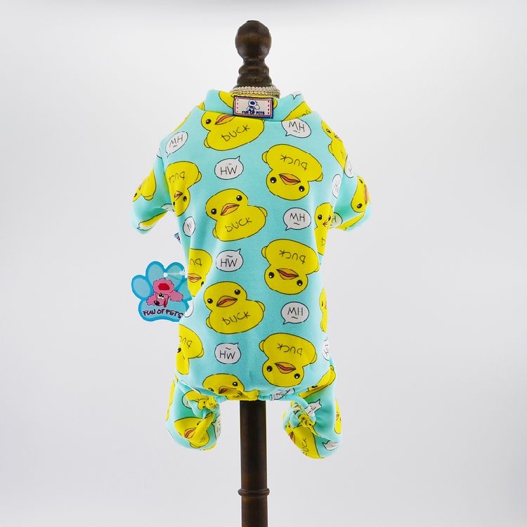 小型幼犬睡衣鹿犬茶杯衣服秋冬狗狗冬季四脚衣套头无扣子男猫薄款