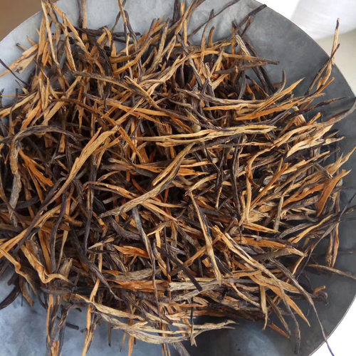 凤庆滇红茶 经典58 五八滇红松针红茶 直条理条茶 散装凤庆滇红