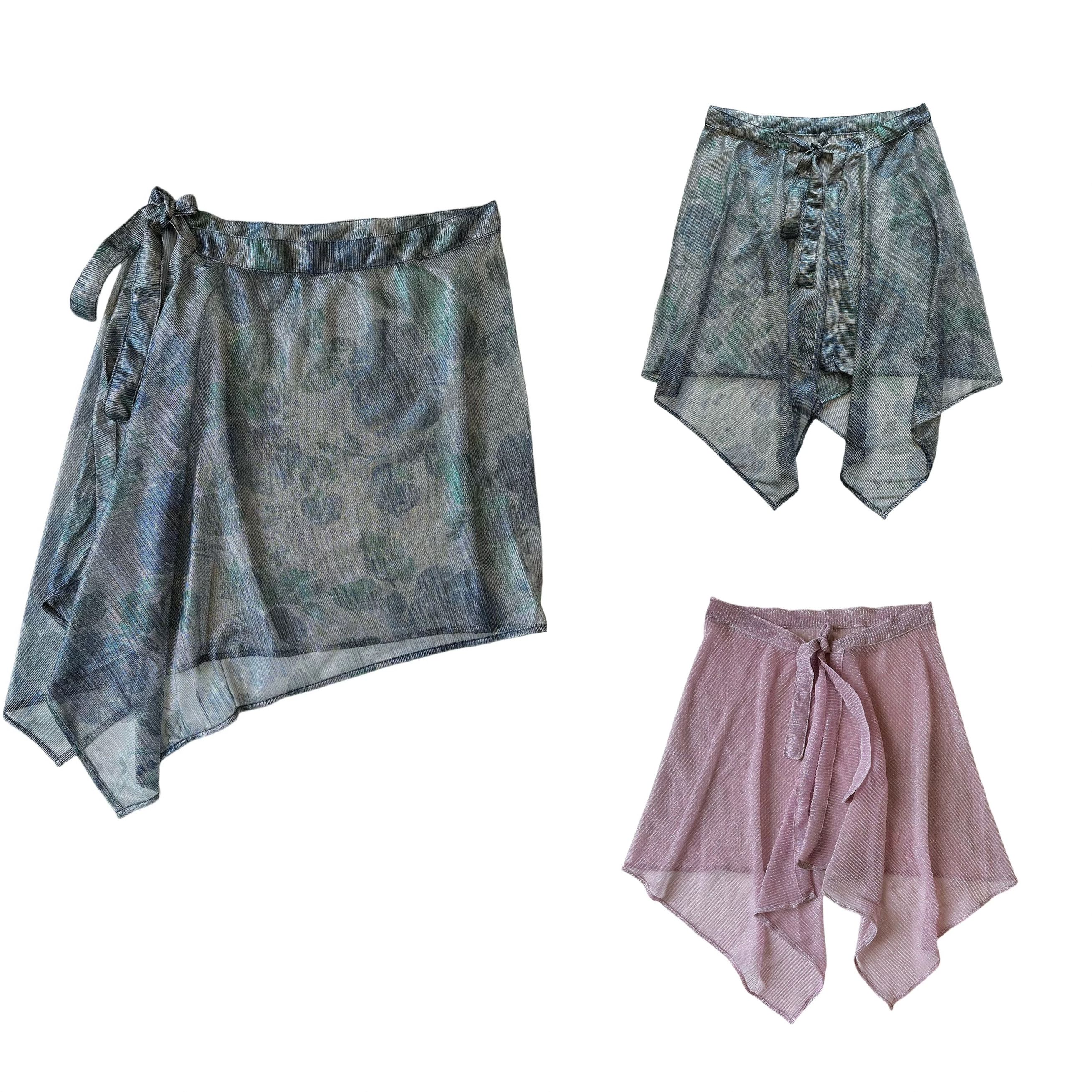 春夏遮屁帘时尚百搭裙帘一片式绑带半身裙沙滩游泳外穿罩裙遮胯裙