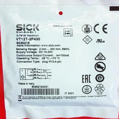 VT12T-2P430SICK光电传感器