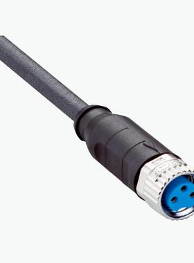 YF8U13-100UA1XLEAX德国SICK原装插头线缆 2094789直头10米M8三针