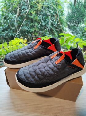 断码特价出口外贸露营面包鞋4E宽楦男士懒人鞋平跟男鞋透气超轻