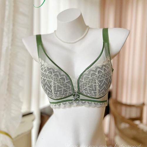 既刻挺拔~康舒M新款撤柜无钢圈内衣中厚B杯上托防下垂收副乳文胸