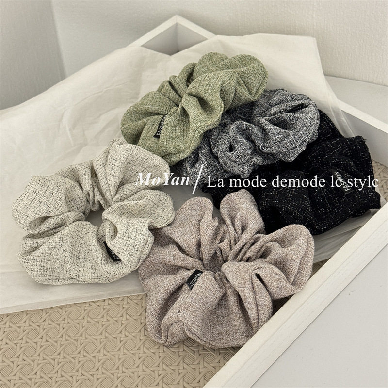 韩版小香风布艺大肠发圈简约百搭扎头发绳皮筋气质低马尾头绳头花,饰品/流行首饰/时尚饰品新,发饰,淘宝优惠券,粉丝福利购,淘宝优惠卷