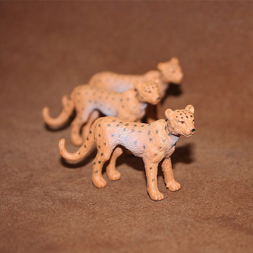safari动物模型儿童玩具猎豹豹