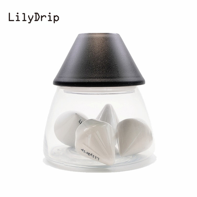 LilyDrip 莉莉珠粒粒珠丽丽珠优化手冲咖啡器具蛋糕V60过滤杯配件