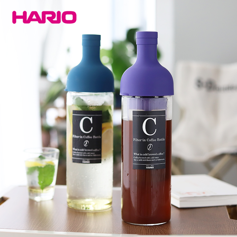 日本HARIO冷萃壶冷泡冰酿咖啡壶冰滴咖啡壶家用热泡玻璃冷水壶FIC