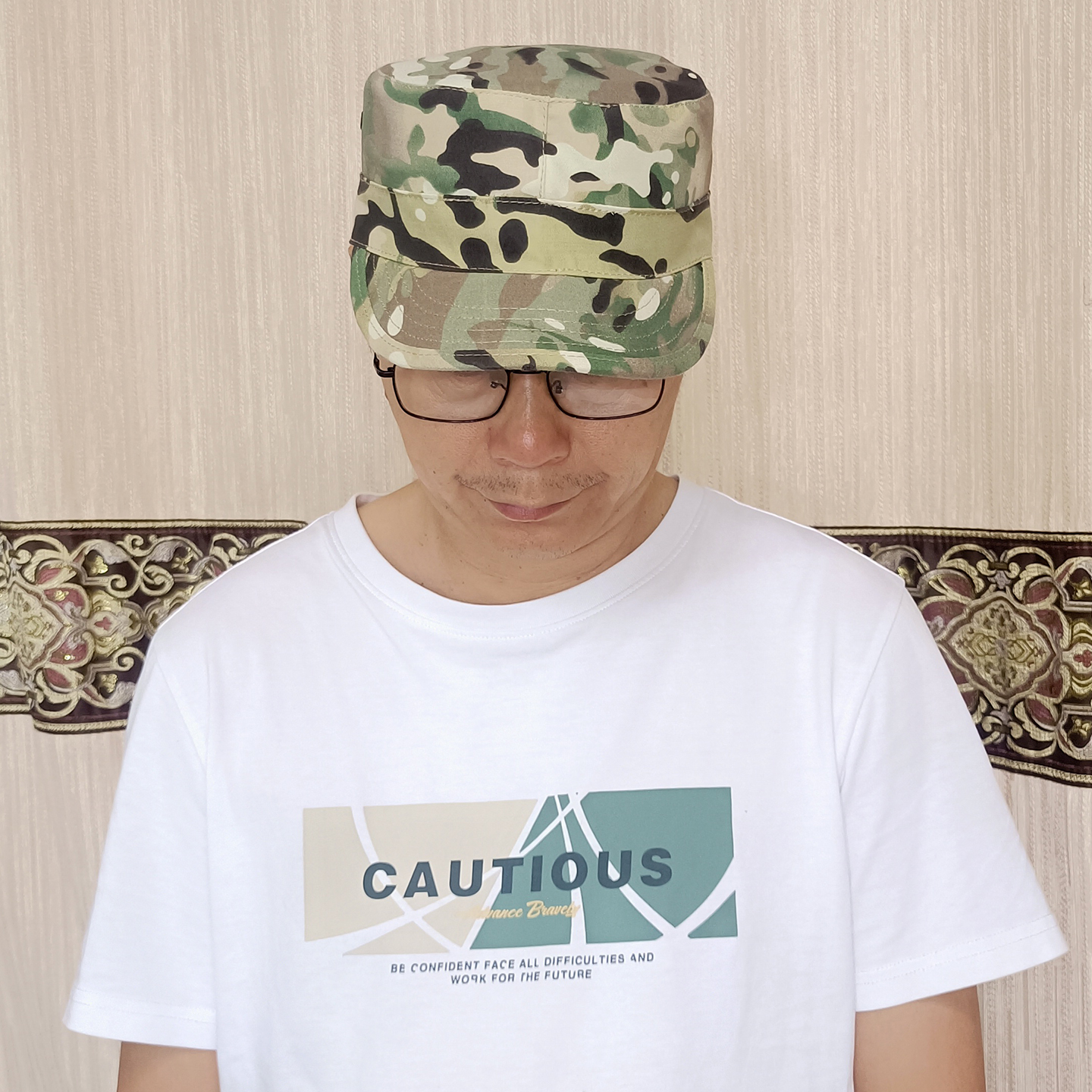 北部熊美式战术平顶鸭舌帽棒球帽