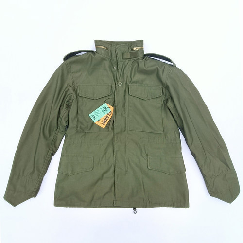 高端美式军迷m65风衣夹克外套军版防水正品棉袄棉服原版大衣男士 - 封面