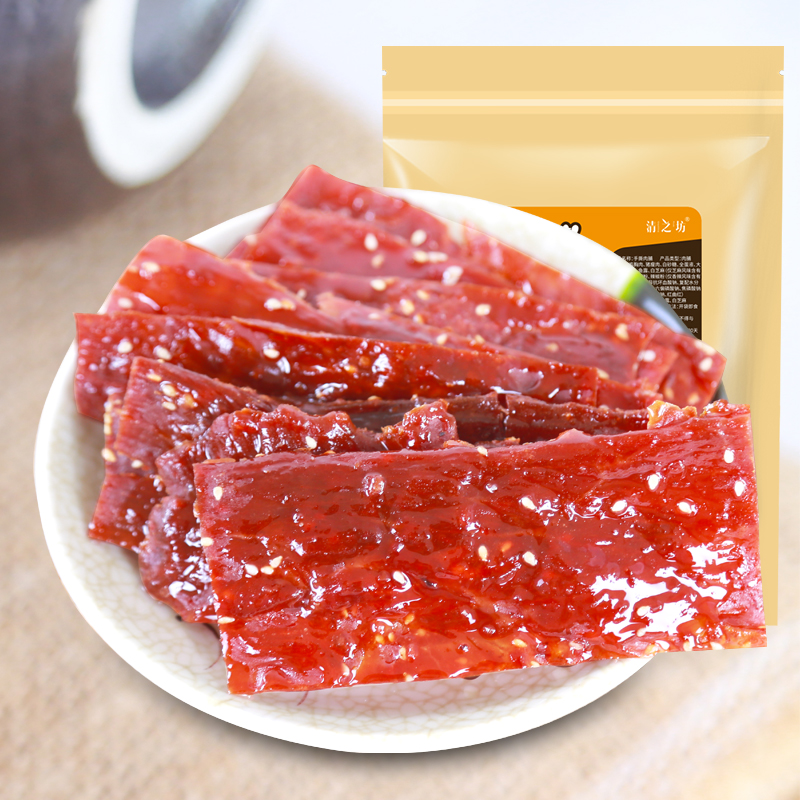 哼哼500g靖江特产原味蜜汁猪肉脯