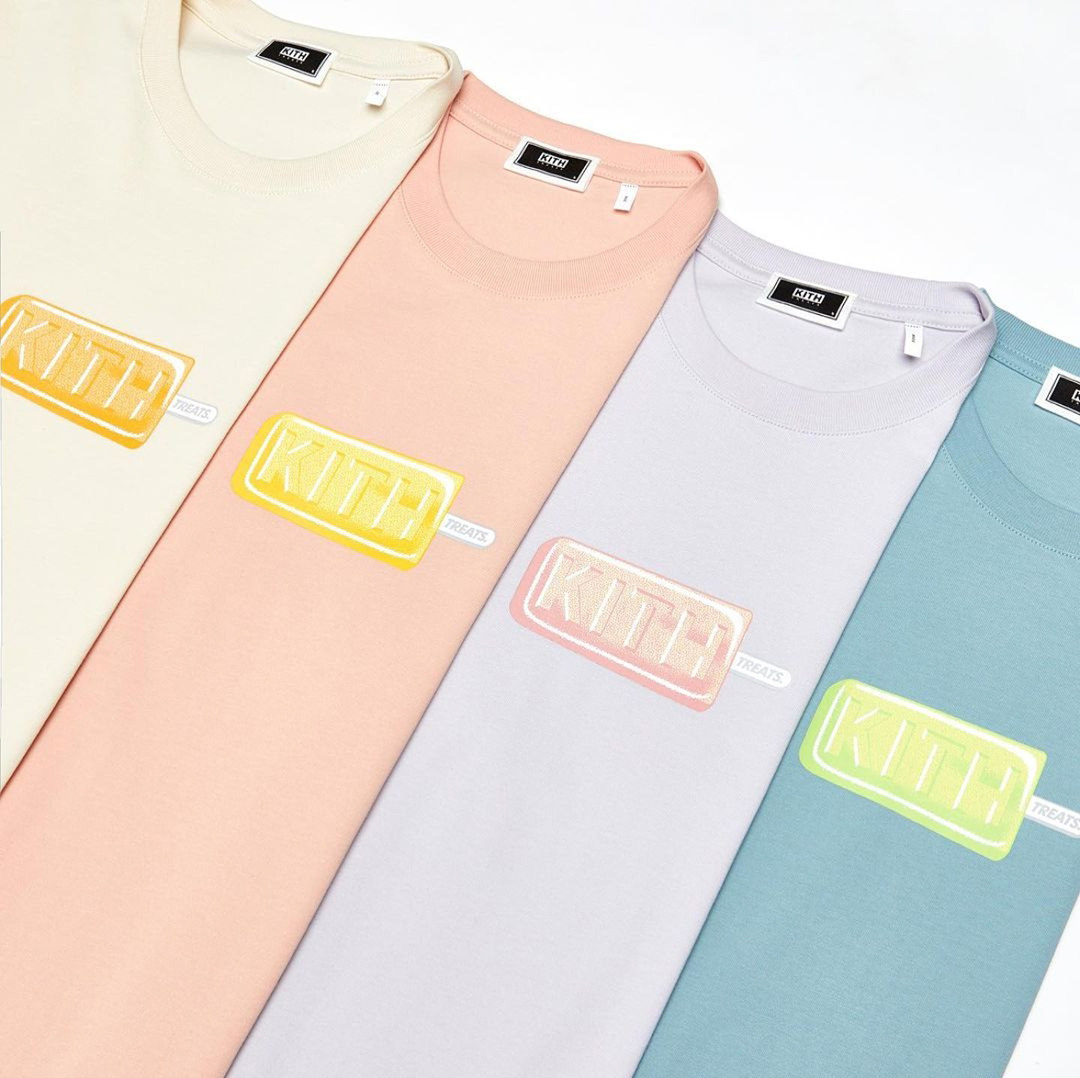 现货 KITH TREATS 雪糕BOXLOGO 短袖T恤