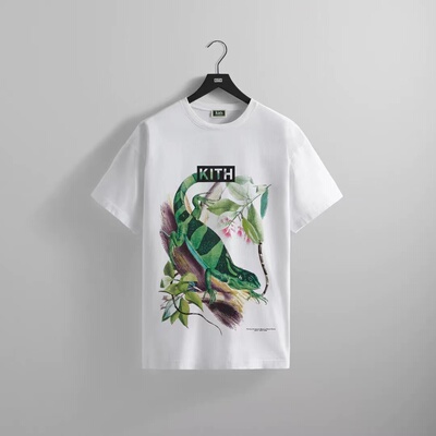 KITH for AMNH Lizards Vintage Tee美国自然历史博物馆联名 蜥蜴