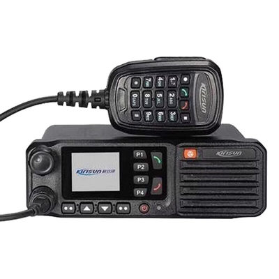 科立讯DM880数字车载对讲机 车载台集群350M带吸盘写频线整套电台