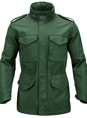 美军户外军绿M65风衣夹克保暖棉服内胆男装冬季防风军版外套大衣