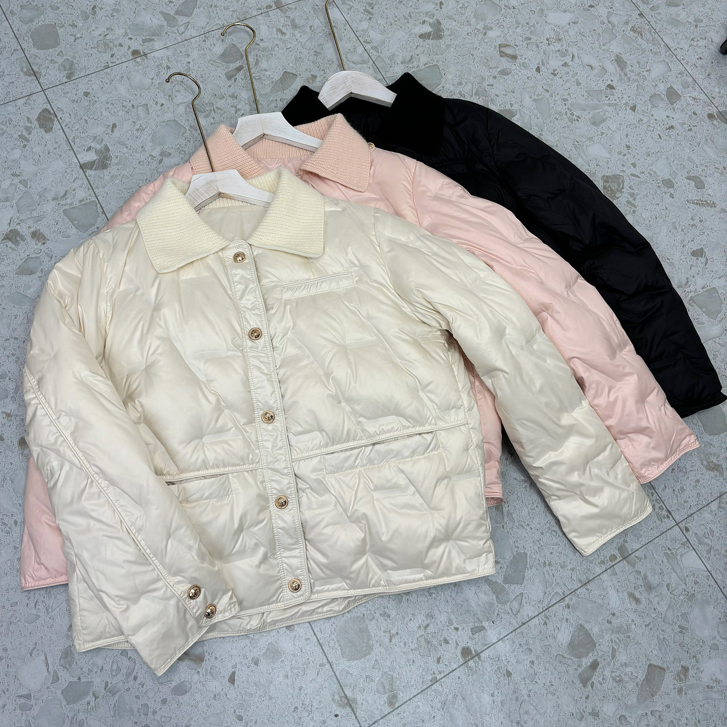 短款鸭绒羽绒服冬季香风轻薄外套