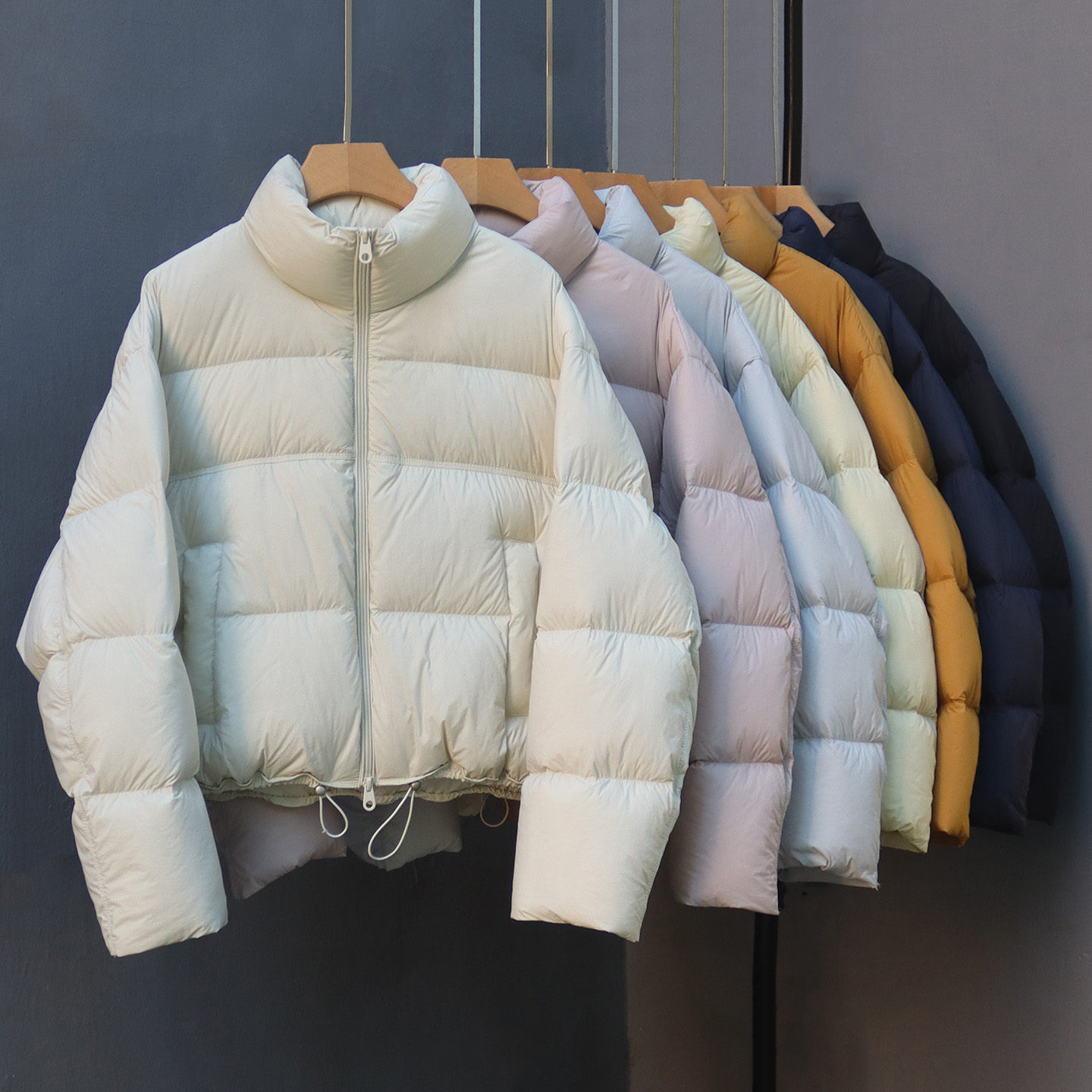 韩版宽松加厚立领百搭面包服外套