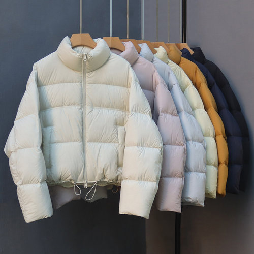 韩版宽松加厚立领百搭面包服外套