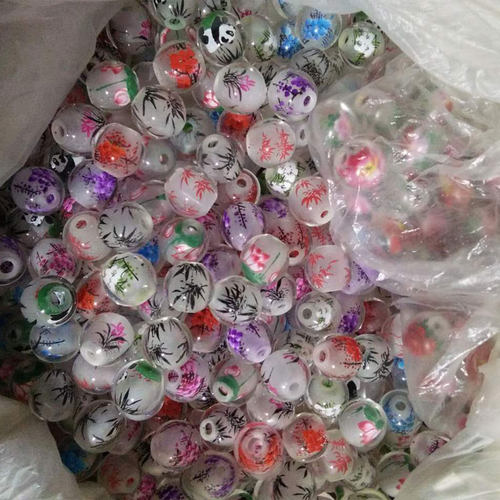 diy鼻烟壶珠子手工编制挂件创意