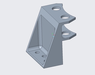 智运快线支架加工工艺及钻3-Φ6孔夹具设计含proe三维及5张CAD图