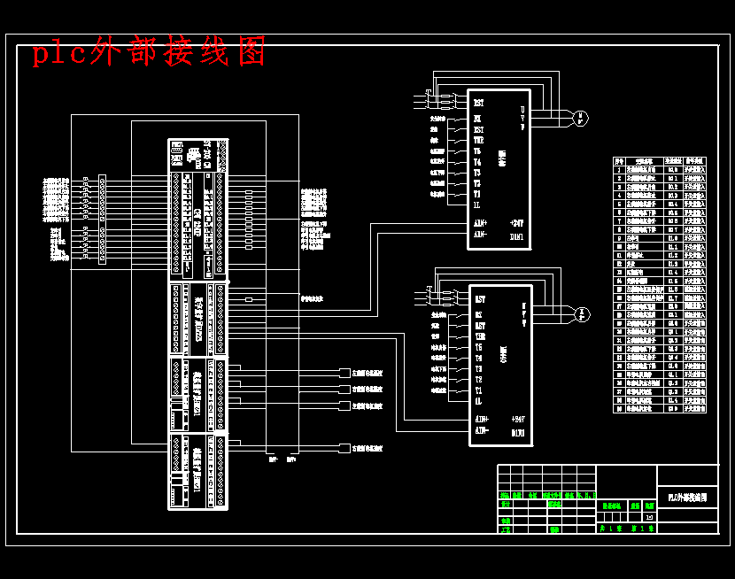 连续采煤机电气控制系统设计含CAD图