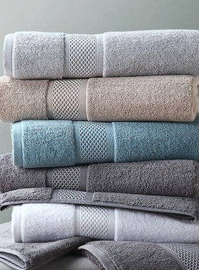 康尔馨五星酒店纯棉成人柔软吸水男女摩纳哥浴巾全棉加厚140x80cm