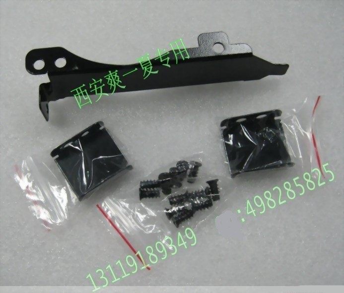 显卡辅助散热 8 9厘米 PCI位 双风扇显卡伴侣支架 扣具散热效果好