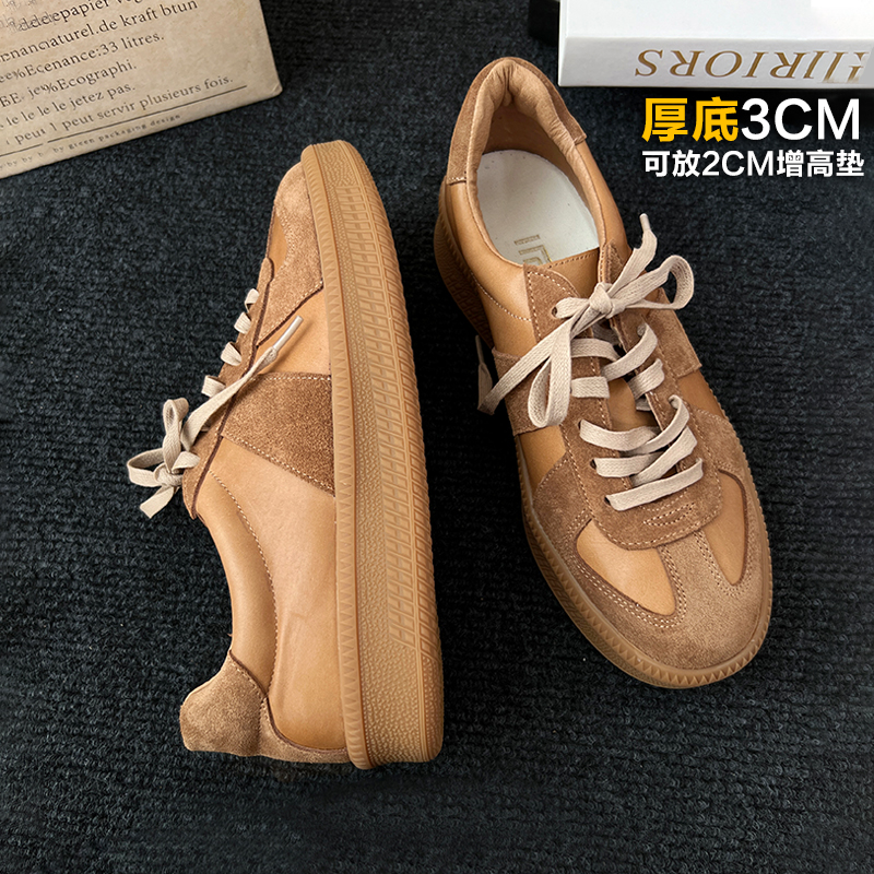 百搭2024秋季新款运动休闲德训鞋