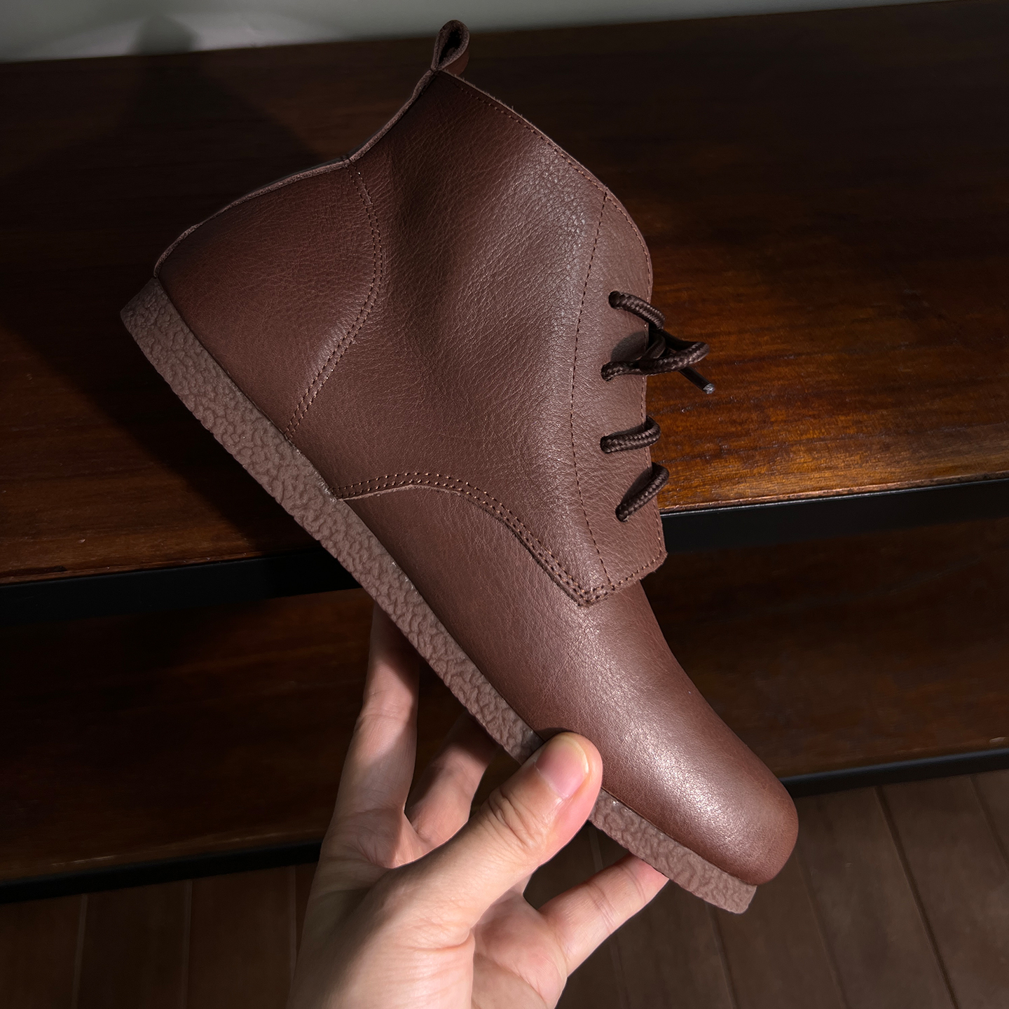 真皮复古马丁靴女2025新款