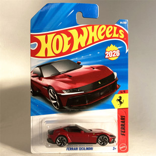 风火轮火辣小跑车法拉利12CILINDRI合金车模型儿童玩具收藏2026D