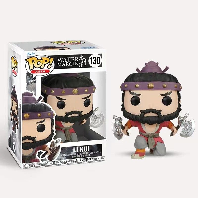 FUNKO POP水浒传李逵LI KUI公仔模型摆件潮玩手办人偶玩偶摇头