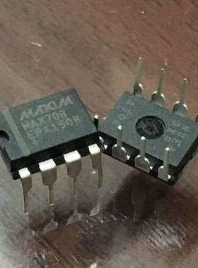 【Maxim】MAX708EPA DIP-8 原装正品收发器/接收器/驱动器芯片