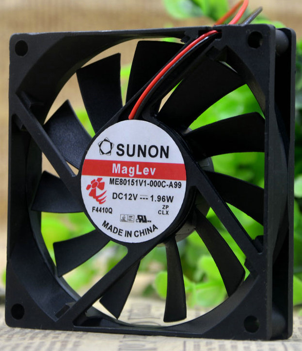 【SUNON正品散热风扇】ME80151V1-000C-A99 80*80*15 12V 1.96W
