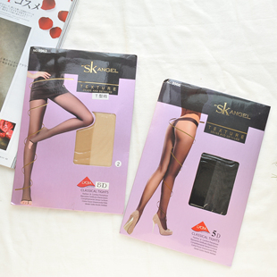 SK T档透明丝袜 黑色肤色透明连裤袜 打底裤 防晒夏天薄丝袜