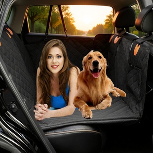 亚马逊车载垫狗狗承重延长款后排汽车宠物垫子狗笼子