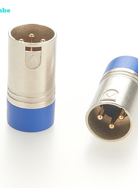 DMX512终端电阻XLR 3针5针公头母头转接头灯光信号卡侬设备带电阻
