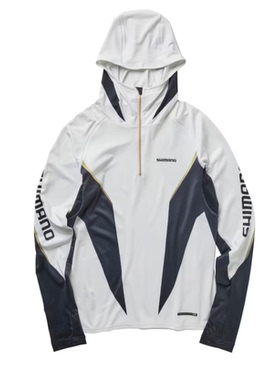 24款禧玛诺 IN-053U IN061Q 062速干连帽带围脖钓鱼长袖防晒服