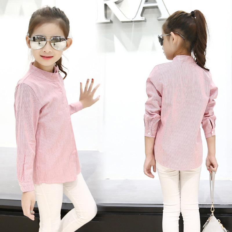 Chemise fille à manche longue - Ref 2085404 Image 1