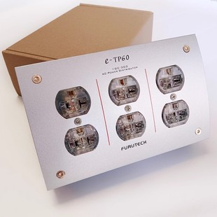 eTP60美标电源插座发烧音响功放铝合金抗干扰滤波器6位欧规插排