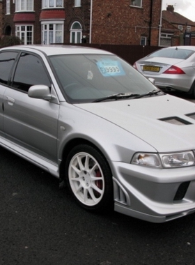 Evolution v vi 三菱evo5-6代包围尾翼改装HK TOPMIX正品 清仓