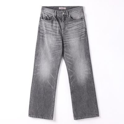 SELFNESS日产冈山灰色水洗牛仔裤